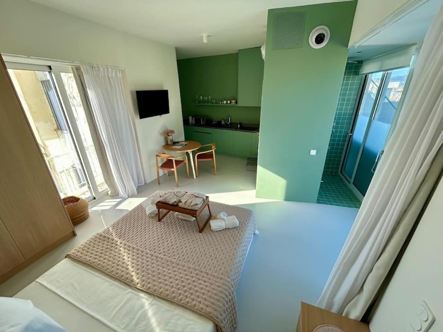 Penthouse With Private Rooftop And Hot Tub Athens